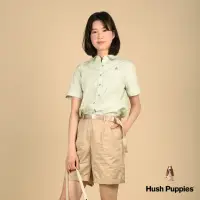 在飛比找momo購物網優惠-【Hush Puppies】女裝 襯衫 知性直條紋舒適剪裁後