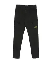 Stone Island Junior Tapered Leg Cargo Trousers 8Y,14Y,12Y,10Y black