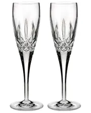 Waterford Lismore Nouveau Flute Pair