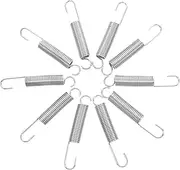 MOBUTOFU 10pcs Dual Hook Shears Spring for Pruning Shears Durable Stainless Steel Replacement Springs for Effortless Tree Lopping and Garden Trimming Tasks