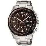 在飛比找遠傳friDay購物優惠-CASIO EDIFICE 極簡耀眼計時運動錶-咖啡