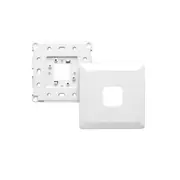 Clipsal Prestige Series Switch 1 Gang Grid / Cover 116 X 116 - P2031/2VH-WE