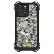 iPhone 15 Pro Max Ultra Bounce Case MagSafe Compatible AF BLACK FLWRS
