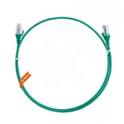 1M Cat 6 Ultra Thin Lszh Pack Of 50 Ethernet Network Cable Green