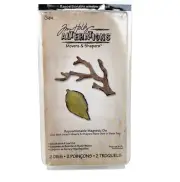 Tim Holtz Alterations Mini Branch & Leaf Set Sizzix Movers & Shapers Die Cuts