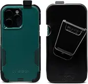 Balastec Unbreakable Phone Belt Clip Holder for iPhone 15 & 14 Pro Max, 15 & 14 Plus, 13 & 12 Pro Max – HD Plastic Holster and Clip - Fits Commuter, Symmetry, Medium-sized Cases – Made in USA