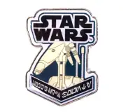 Star Wars Smuggler's Bounty Souvenir Pin Badge - Droids - Battle Droid New Mint