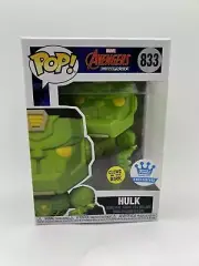 Funko Pop! Marvel Avengers Mech Strike Hulk Glow in The Dark Funko Exclusive 833