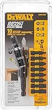 DEWALT DWPVTSET Pivot Holder Set with Bit Bar, 10-Piece