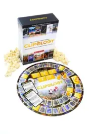 Moose Games Clipology New Premier Streaming Board Party Game Movie TV Trivia Fun