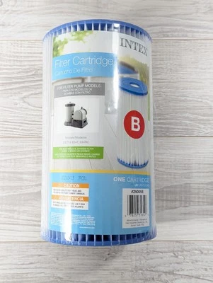 Intex 29005E Type B Pool Filter Cartridge Single Pack