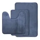 Memory Foam Bath Rug, Bathroom Mat Set of 3, Soft, Plush, Absorbent, Low Pile...