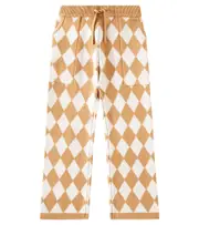 [Scotch & Soda Kids] Scotch & Soda Kids Checked sweatpants Y 10 white
