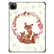 iPad Pro 11-inch (3rd/4th gen) iPad Impact Case FOX & FLOWERS & LEAVES