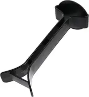 QUMIIRITY 1pc Headset Stand Black Headphone Holder for Desk Flexible Display Stand Compact Design for All Headset Types Convenient Storage