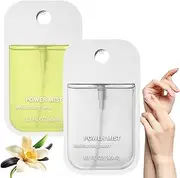 2PCS Mist Hydrating Hand Sanit-izer Spray,Hand Sanit-iser Travel,Cleanses Your Hands,Hand Sanit-iser Mini Spray,Portable Travel Size,Multi-Flavor,Travel Hand Wash for Adults(Vanilla+Original Flavor)