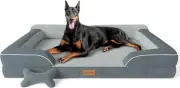 XXL Dog Bed for Extra Large Dogs, Giant Orthopedic Dog Beds with Cooling Gel Mem