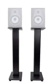 (2) Rockville 28" Studio Monitor Speaker Stands For Samson Resolv SE6