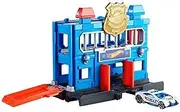 Hot Wheels City Downtown Police Station Breakout Playset