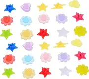 Abaodam 120Pcs Glow The Dark Bicycle Spoke Beads Colorful Cycling Clip Decorations for Durable and Easy to Install Wheel Spoke Accessories for Enhanced Night Visibility