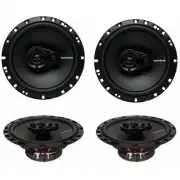 2 Pair Rockford Fosgate R165X3 6.5" 90W 3 Way Car Audio Coaxial Speakers Stereo