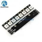 5pcs Black 8 Channel WS2812 5050 RGB 8 LEDs Light Strip Driver Board for Arduino