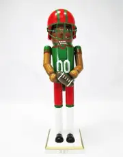 2017 Nutcracker African American Football Player Threshold 14" Target Wondershop