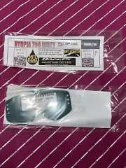 Rip n Roll Replacment Lens Smoke Tint Roll Off Lens Goggles Utopia Too Dirty