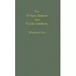 THE AFRICAN NATIONS AND WORLD SOLIDARITY