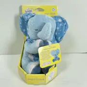 2003 Kids II BRIGHT INSPIRATIONS PRAYER FRIENDS ELROY Blue Elephant PLUSH NEW