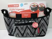 Skip Hop Stroller Organizer with Cup Holders Grab & Go Zig Zag Zebra
