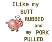 Quotes # 15 - 8 x 10 - T Shirt Iron On Transfer - Pulled Pork - BBQ