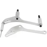 Aeroflow Billet LS1 Timing Pointer Suit 6.75" 7.5" Balancer Silve - AF64-2160S