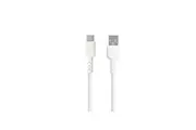 3sixT Tough 1.2m Male USB-A to USB-C V2.0 Cable Connector For Smartphones White