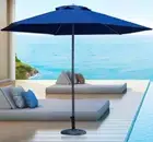 Alfresco 3m Steel Outdoor Umbrella Blue