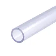 Clear PVC Pipe 15mm ID x 20mm OD 0.5m Rigid Water Pipe