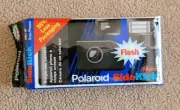 VINTAGE NEW POLAROID Mini SIDE KICK One Time Use Flash Camera 27 Pictures 2001 B