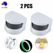 2X Cordless Ultrasonic Ultra Sonic Cleaner For Watch Coins Ring Earring jewelry