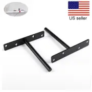 1pcs iron Floating Shelf Brackets, Lightweight, Concealed Shelf Support T style