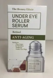 The Beauty Elixir Under Eye Roller RETINOL Serum Anti Aging 1.69FL OZ / 50ML