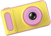 Digital Camera Mini Cartoon Photo Toy Portable Pocket Video Camera with Display Screen Kids Gift Pink