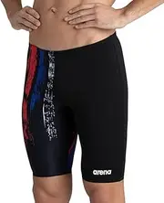 [arena] Men's Team Painted Stripes MaxLife Jammer Swimsuit