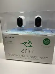 Arlo Security System by NETGEAR - 2 Wire-Free HD Cameras + Indoor/Outdoor