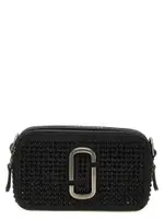 [Marc Jacobs] Marc Jacobs-The Crystal Canvas Snapshot Borse A Tracolla Nero-Donna OS