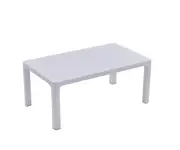 Ozone Coffee Table White - Outdoor Plastic Table
