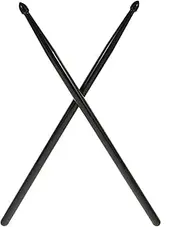 Kisangel 3 Pairs Nylon Drum Stick Drum Sticks Drumsticks Key for Adults Instrument Musical Drumstick Universal Drum Stick Percussion Drum Tool Natural Drumstick Nylon Fiber Black