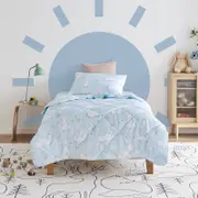 Jack & Ava Comforter Set Sleepy Bunnies Single Bed
