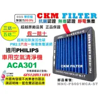 在飛比找蝦皮商城優惠-【CKM】飛利浦 PHILIPS ACA301 車用空氣清淨