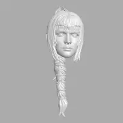 Shadowheart Baldur's Gate 3 custom head for Marvel Legends & other figures