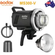 Godox MS300V 2.4G 300W Compact Studio Flash Head Bowens with Reflector